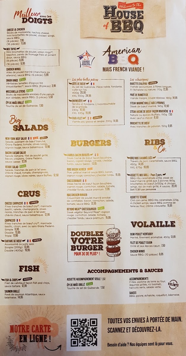 Menu Buffalo Grill Ramonville-Saint-Agne-6