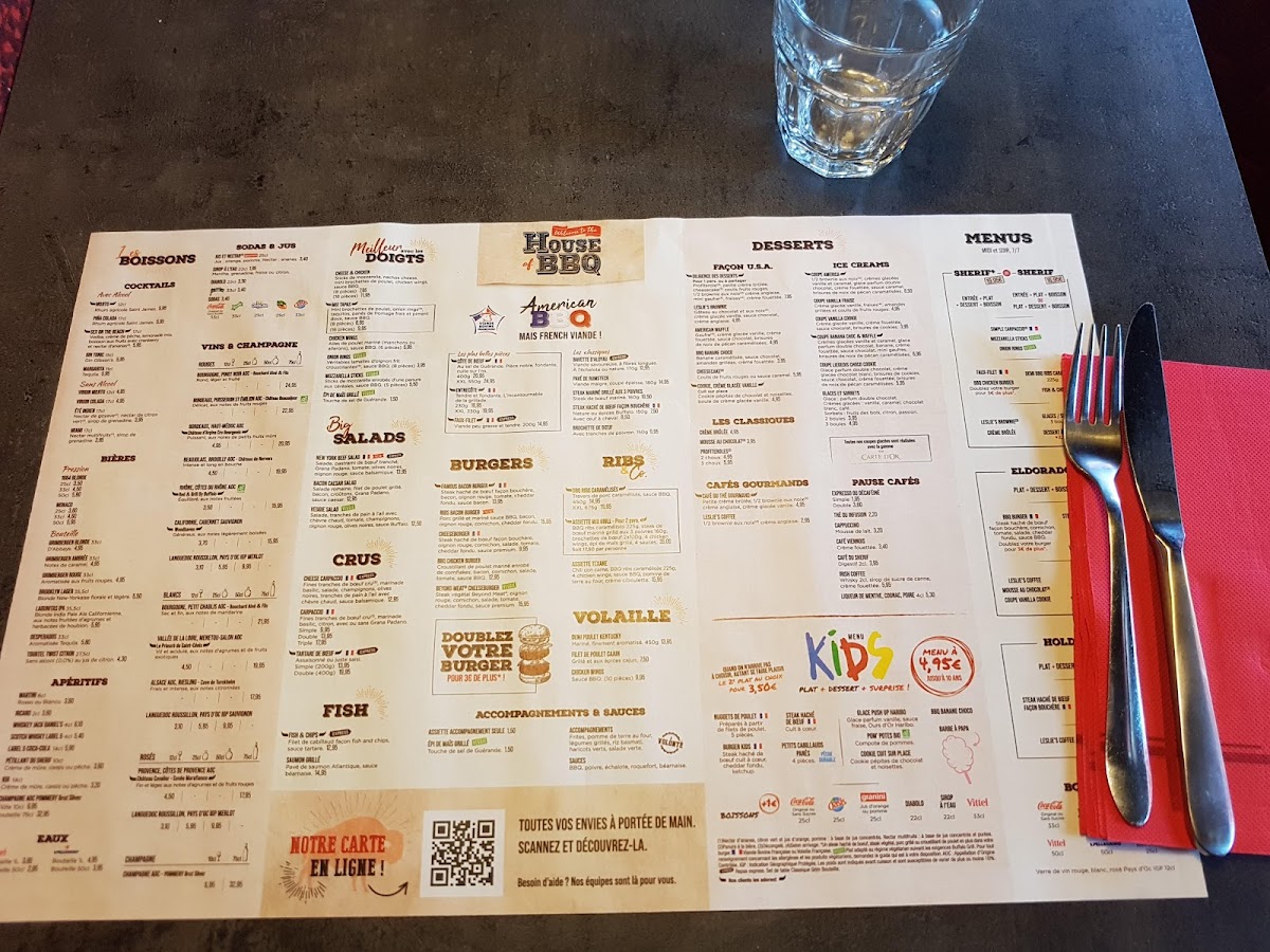 Menu Buffalo Grill Ramonville-Saint-Agne-9