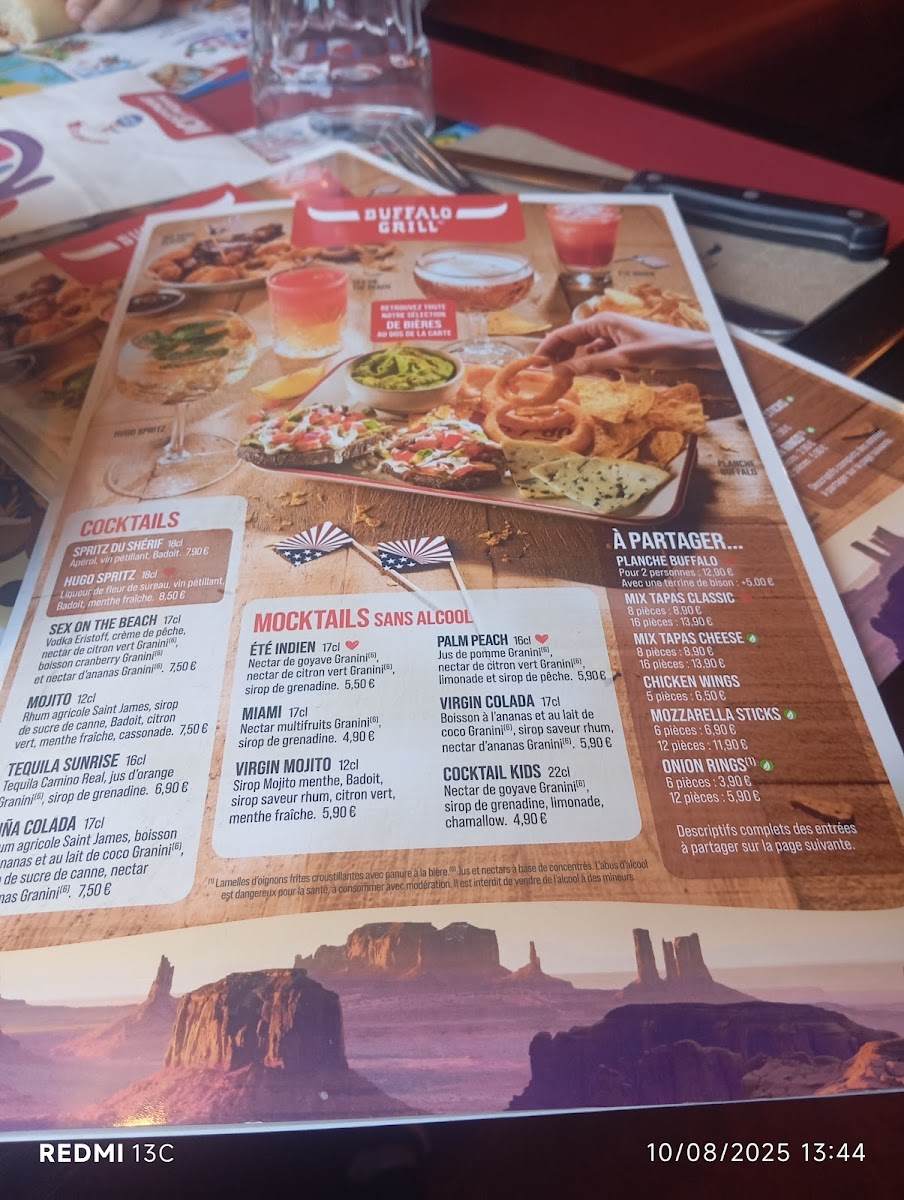 Menu Buffalo Grill Saint-Lô-7