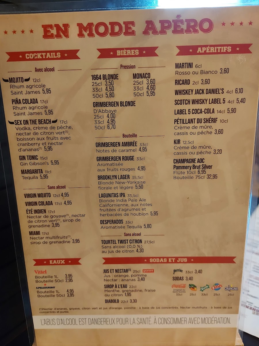Menu Buffalo Grill Saint Maximin-9