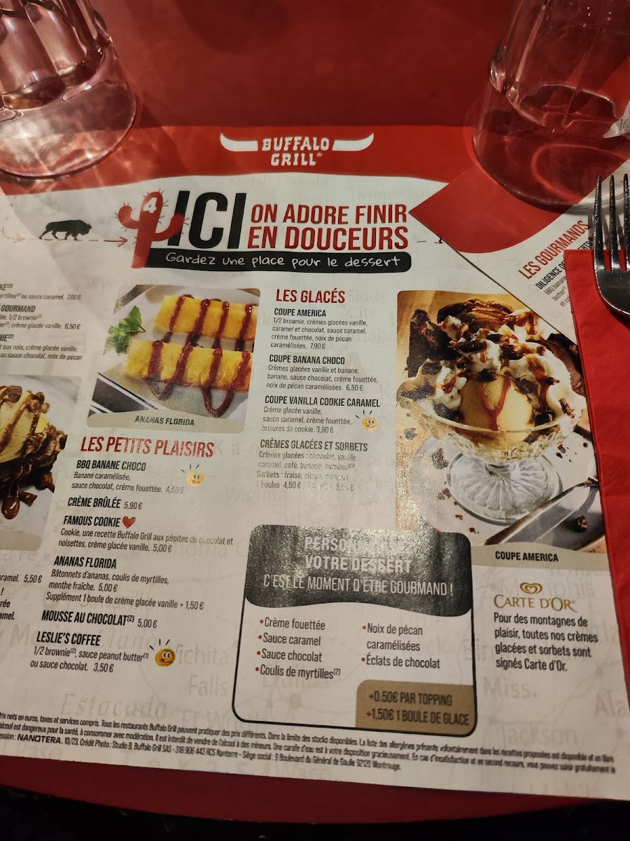 Menu Buffalo Grill Saint-Memmie-7