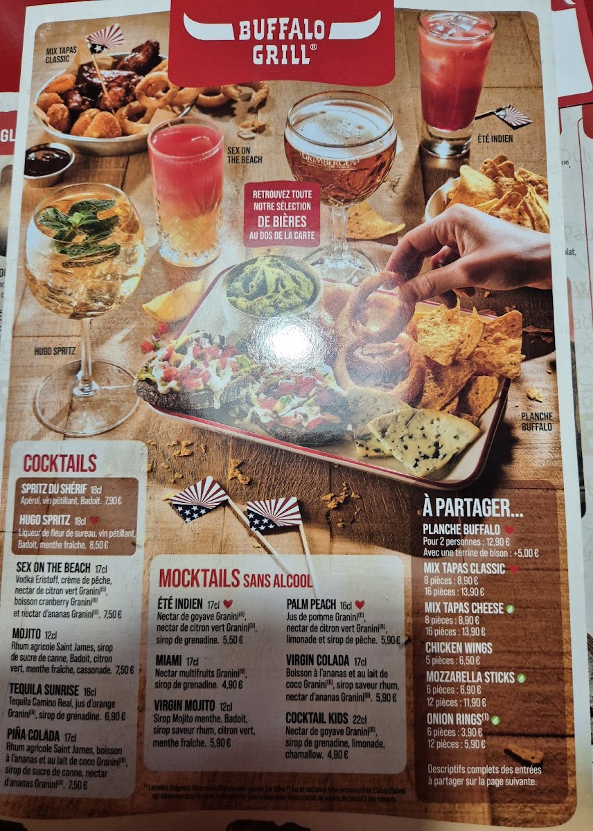 Menu Buffalo Grill Saint Paul Les Dax-7