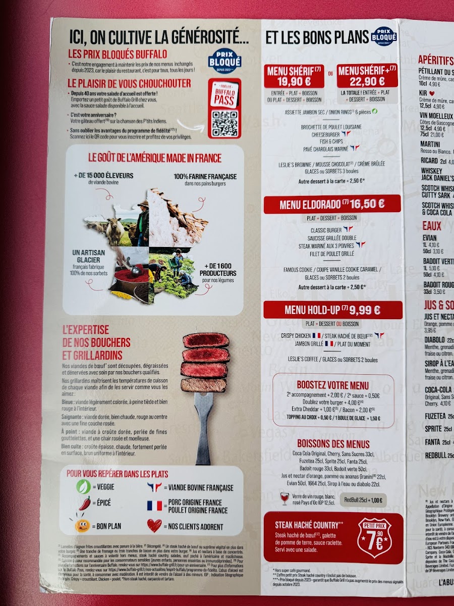 Menu Buffalo Grill Savigny Sur Orge-5