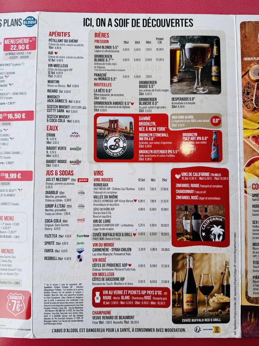 Menu Buffalo Grill Savigny Sur Orge-6