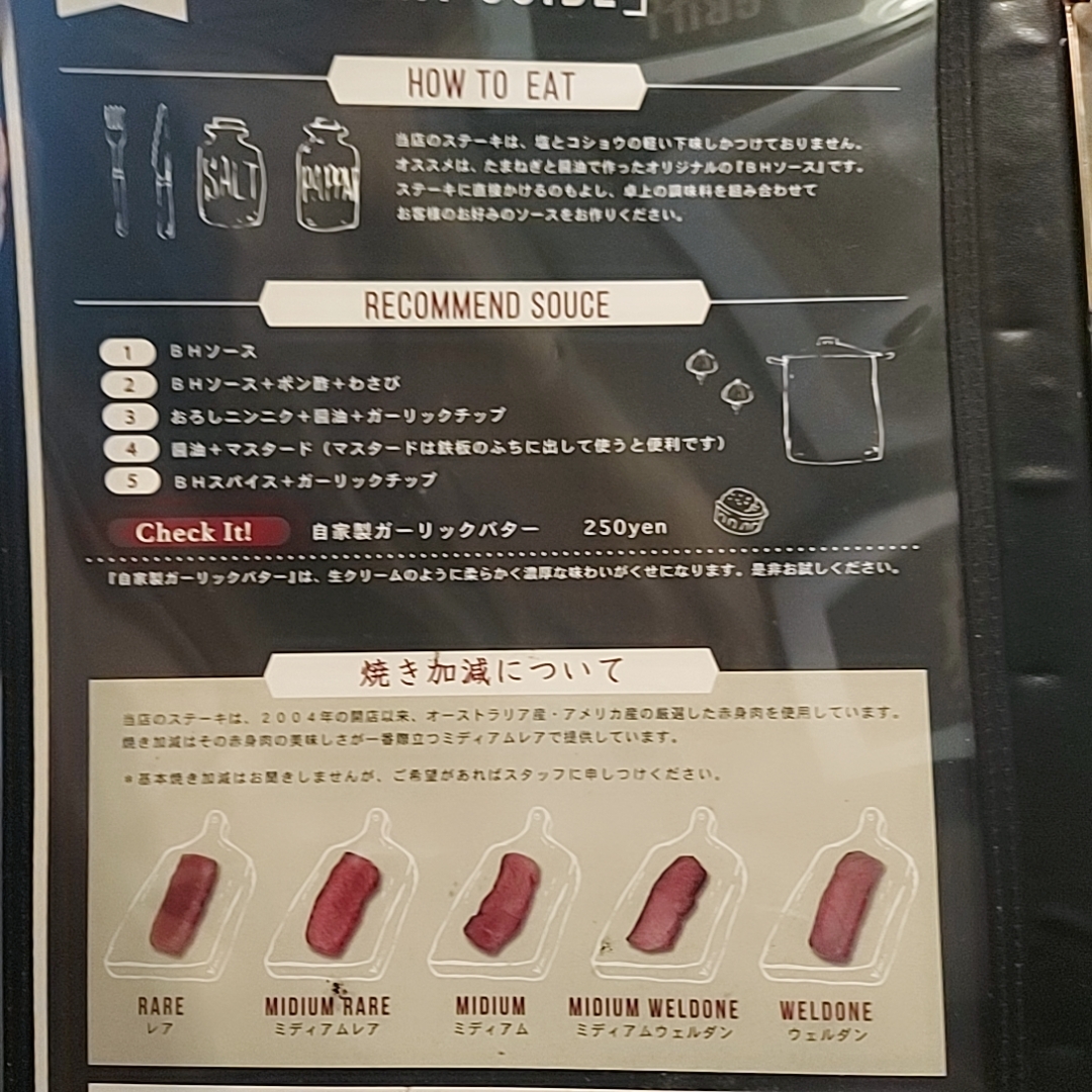 Menu Buffalo Hunter-9