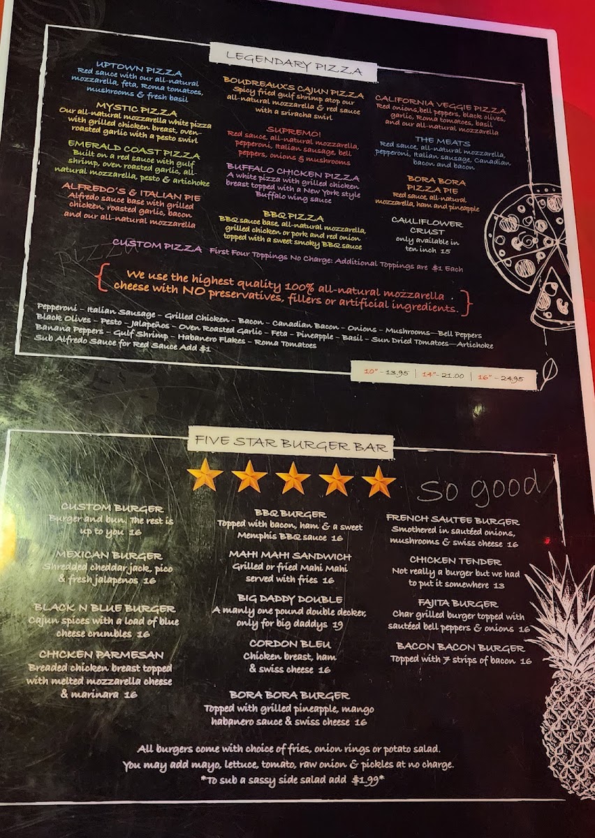 Menu Buffalo Jack's Legendary Wings & Pizza-5
