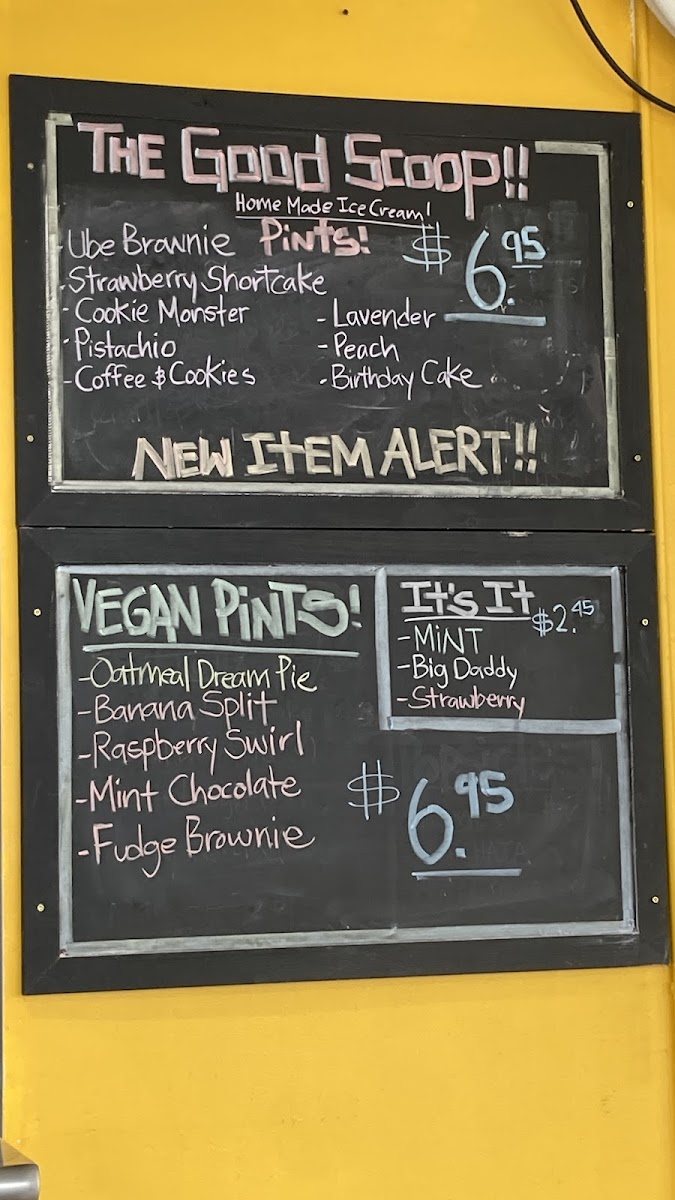 Menu Buffalo Pizza & Ice Cream Co-2