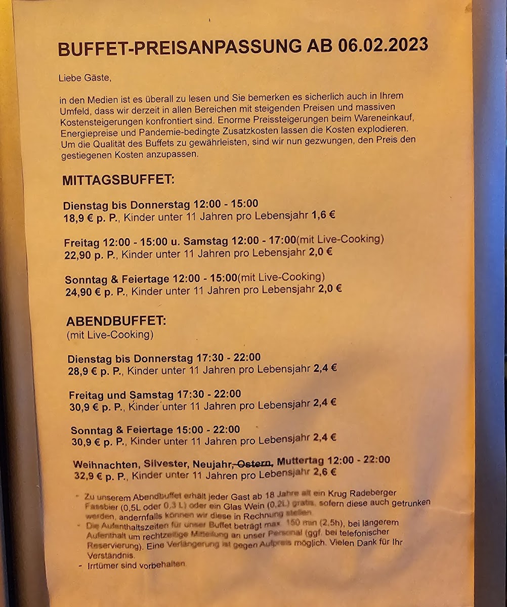 Menu Buffet Haus China Restaurant-5