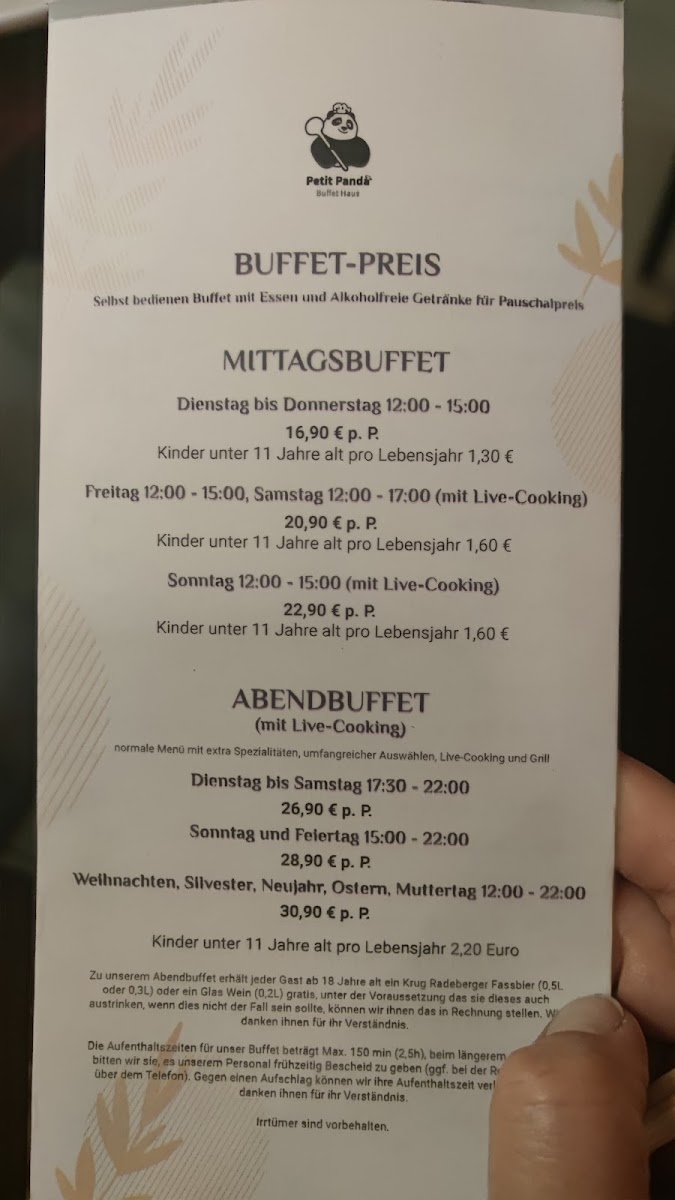 Menu Buffet Haus China Restaurant-8