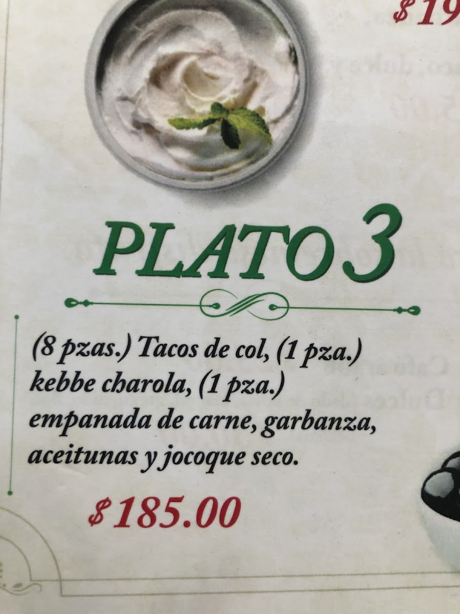 Menu Buffet Libanés Biblos Y Dulcería-4
