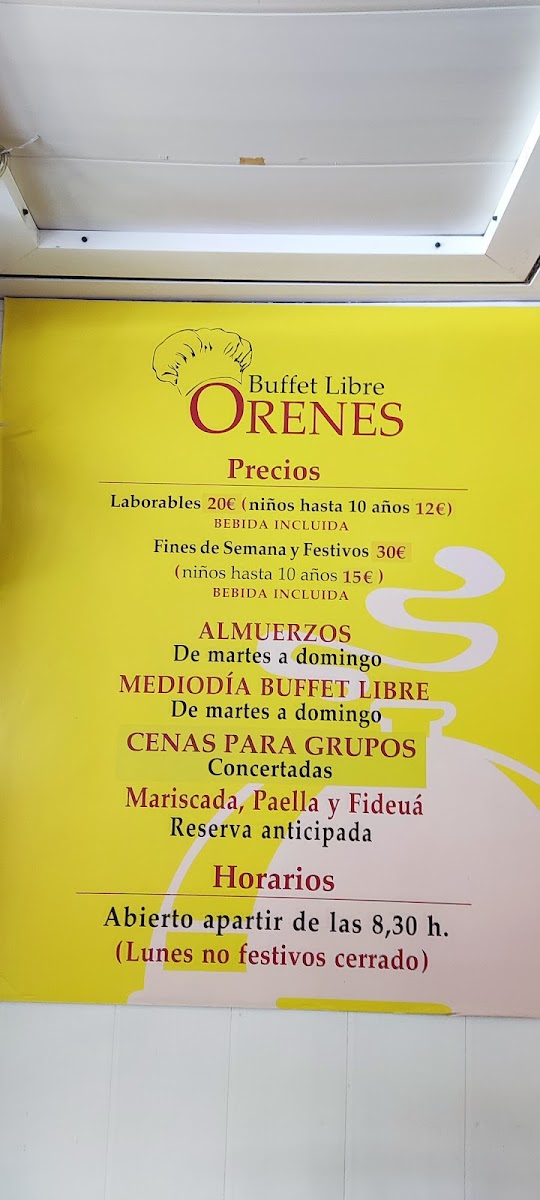 Menu Buffet Libre Orenes-10