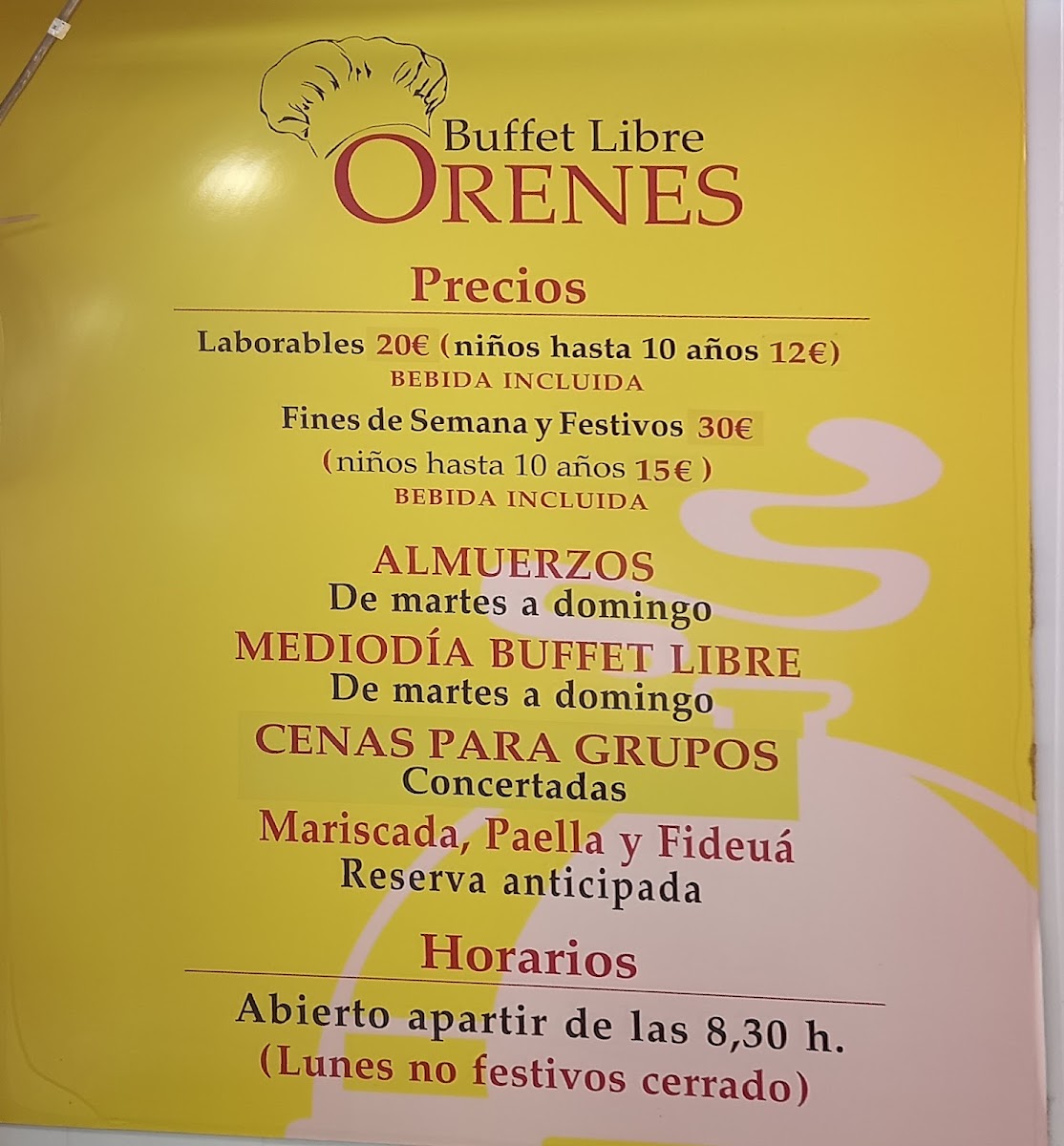 Menu Buffet Libre Orenes-2