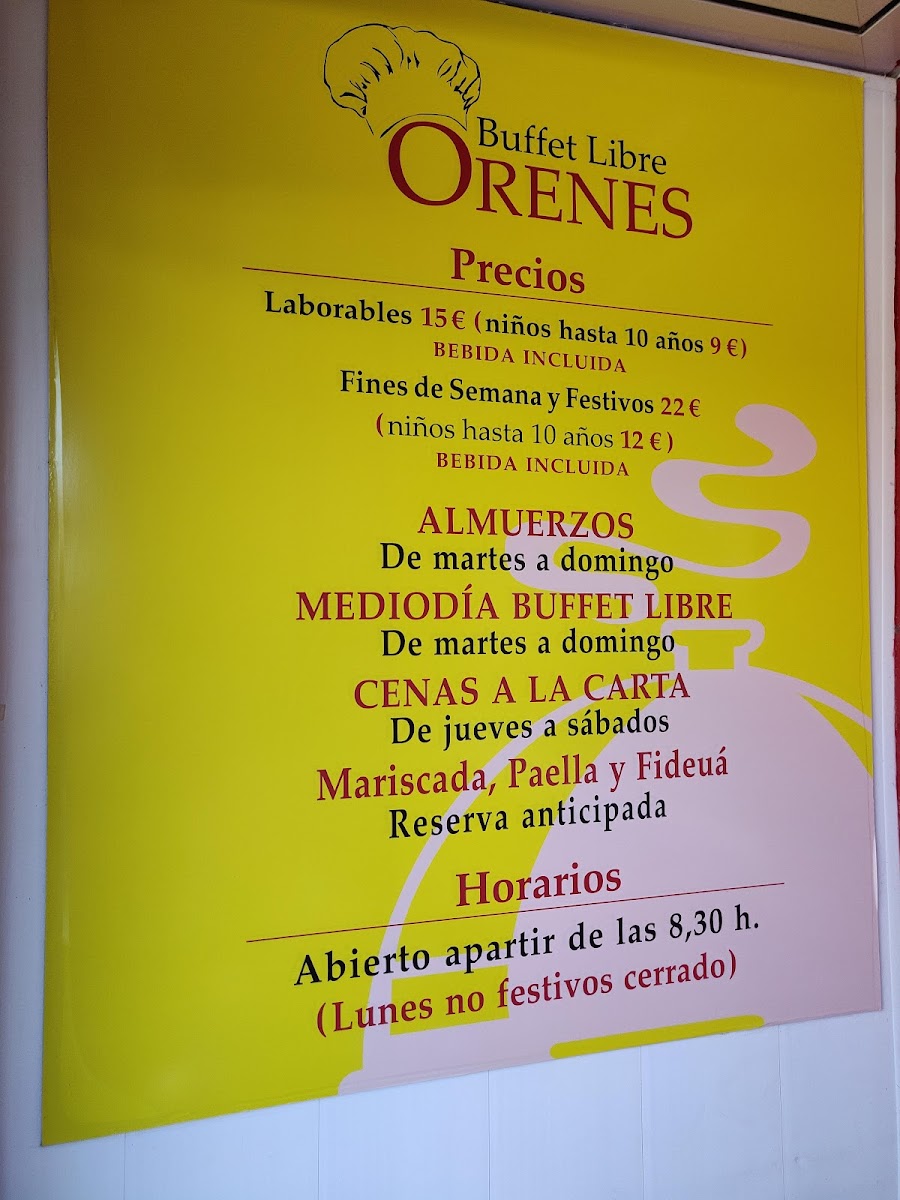 Menu Buffet Libre Orenes-5