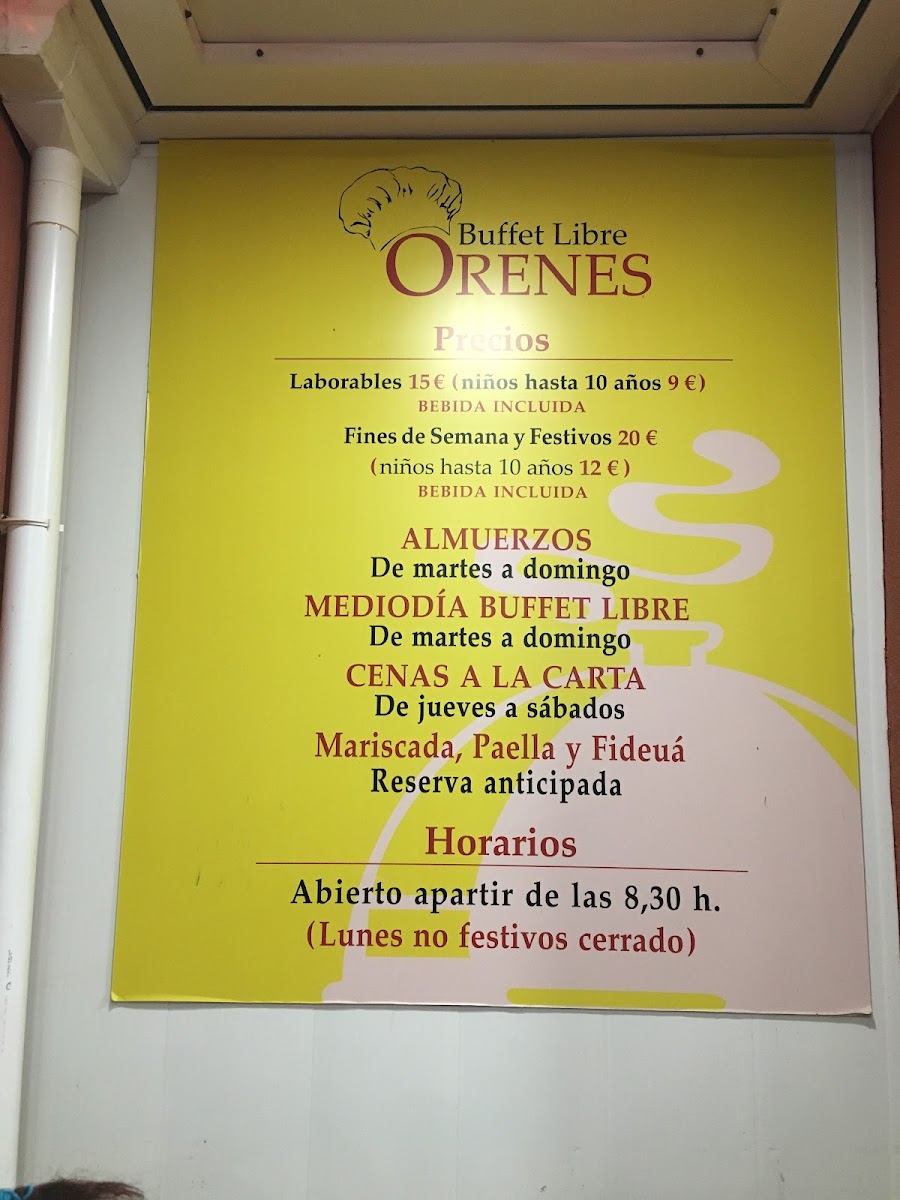 Menu Buffet Libre Orenes-6