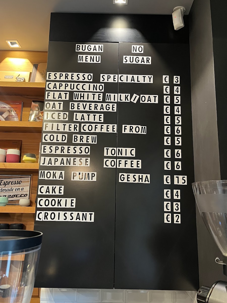 Menu Bugan Coffee Lab - Via Colleoni - Città Alta-2