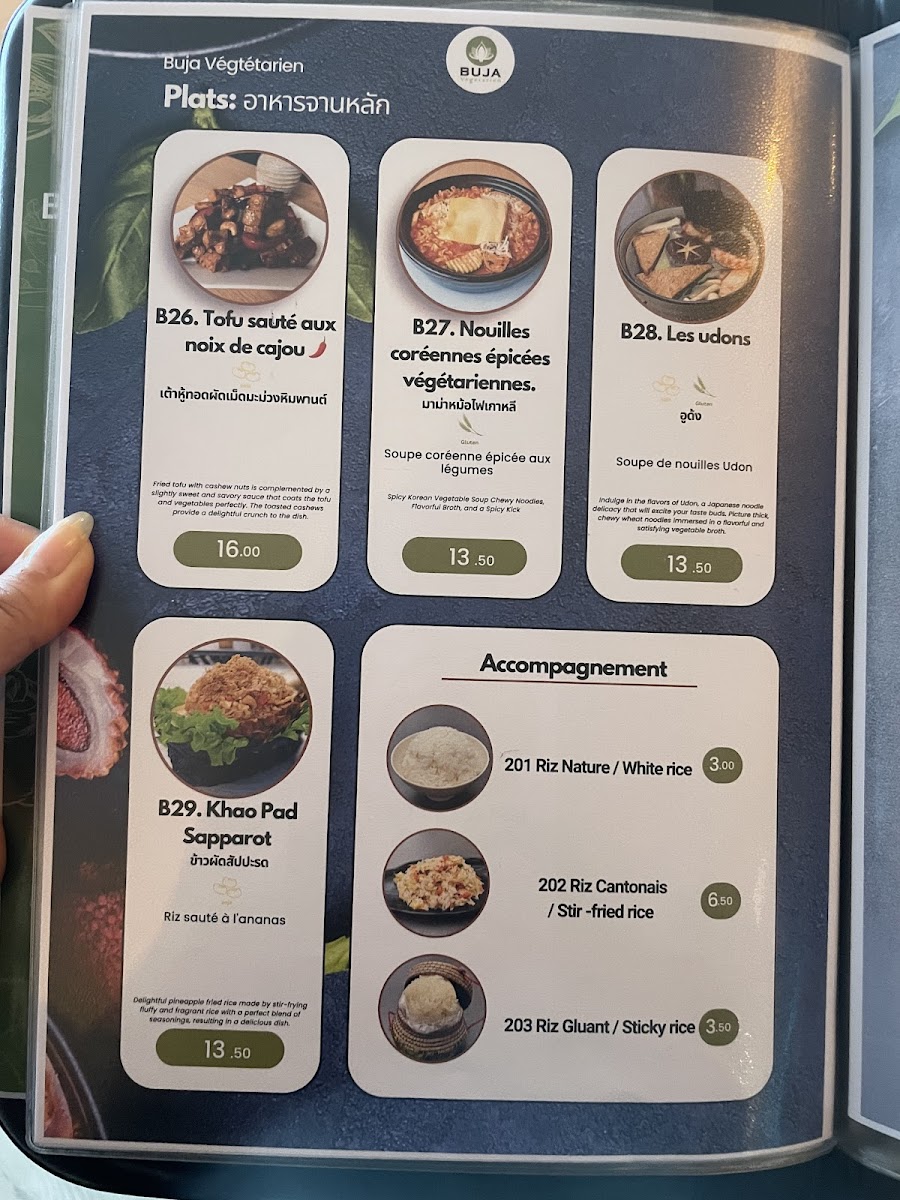 Menu Buja Végétarien-1