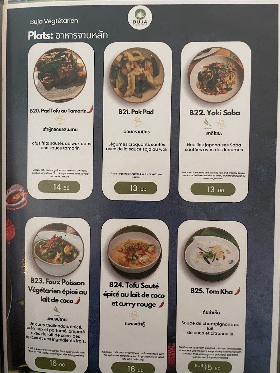 Menu Buja Végétarien-3