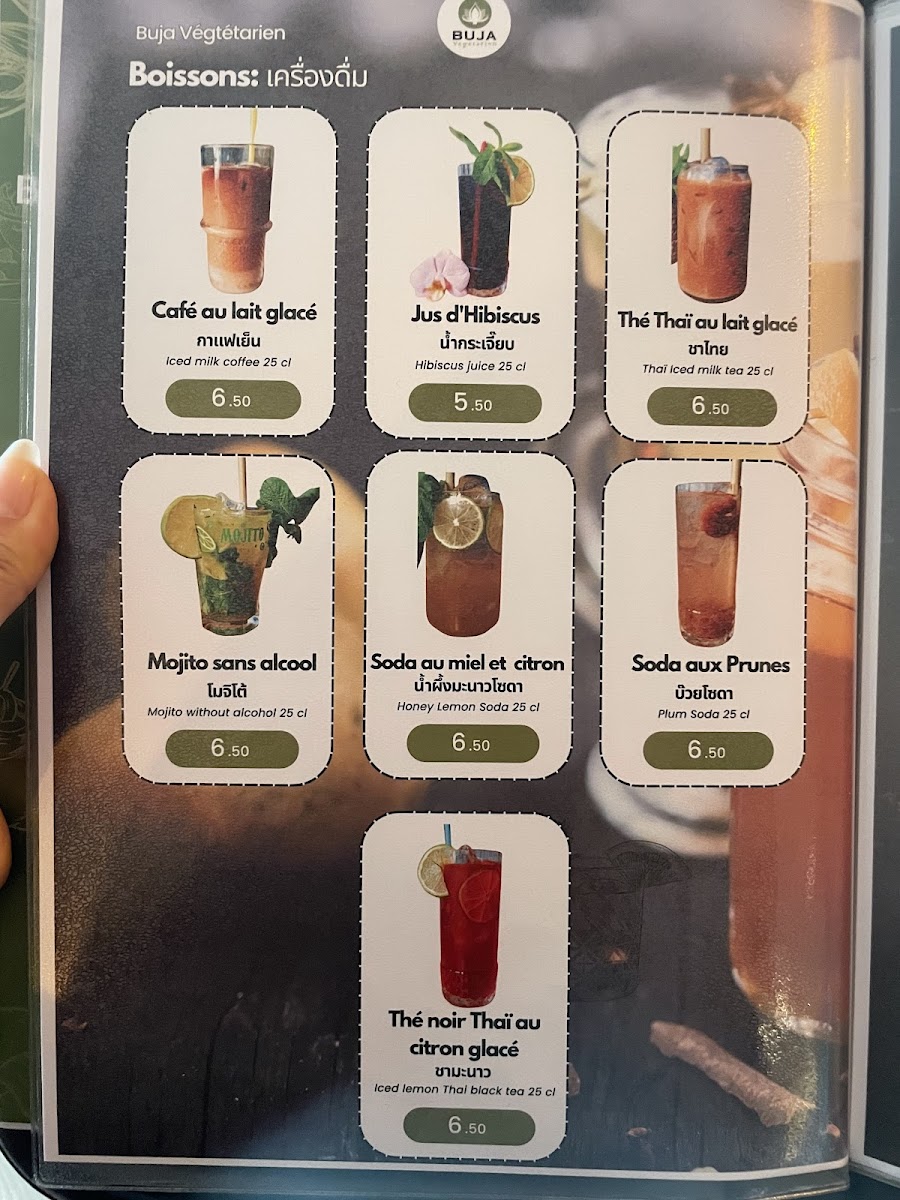 Menu Buja Végétarien-7
