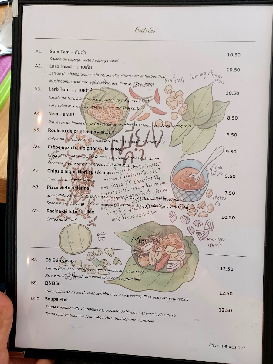 Menu Buja Végétarien-8