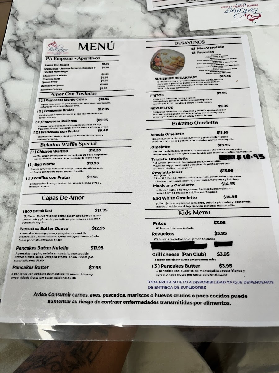 Menu Bukaino-1