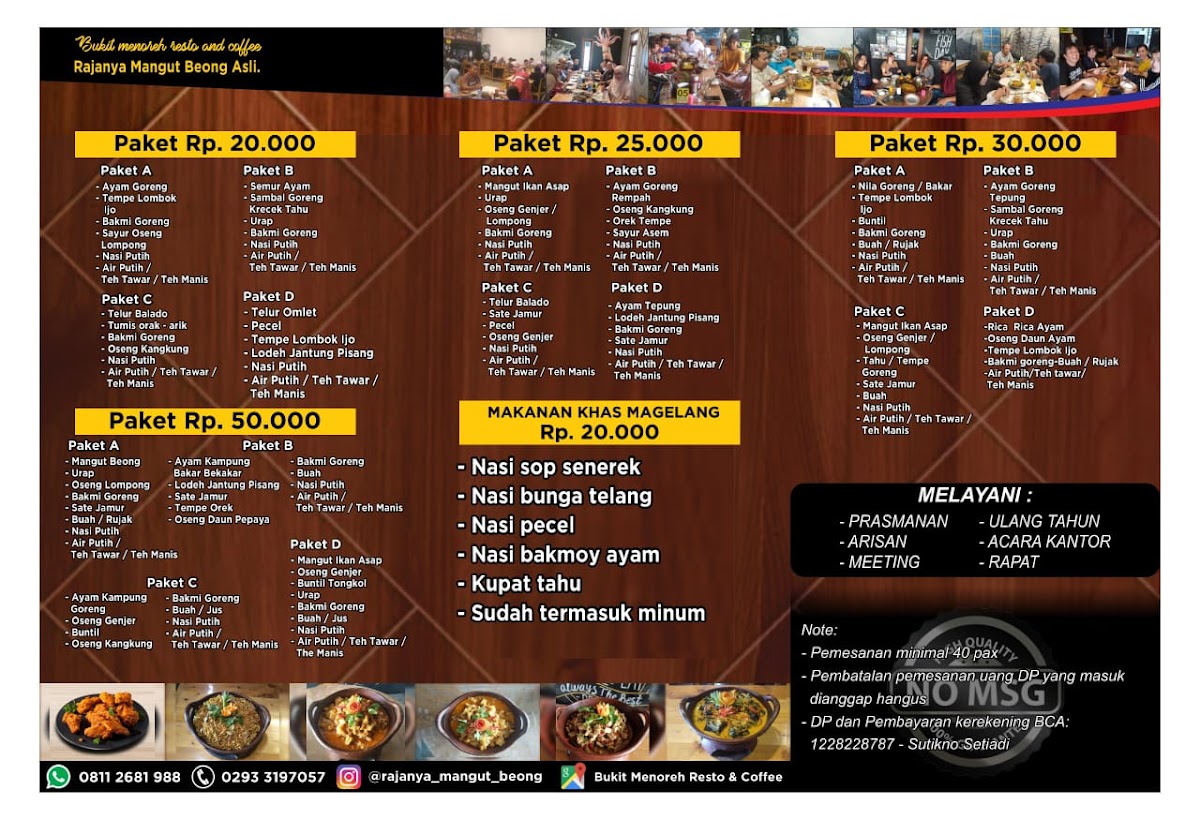 Menu Bukit Menoreh Resto & Coffee-6