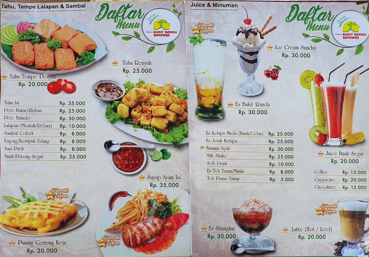Menu Bukit Randu Bandara-5