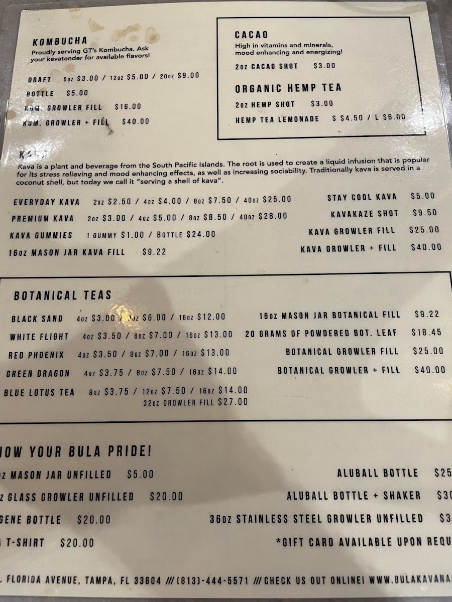 Menu Bula Kavananda Kava Bar & Coffee House-3