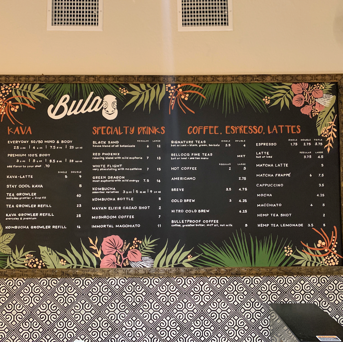 Menu Bula Kavananda Kava Bar & Coffee House-6