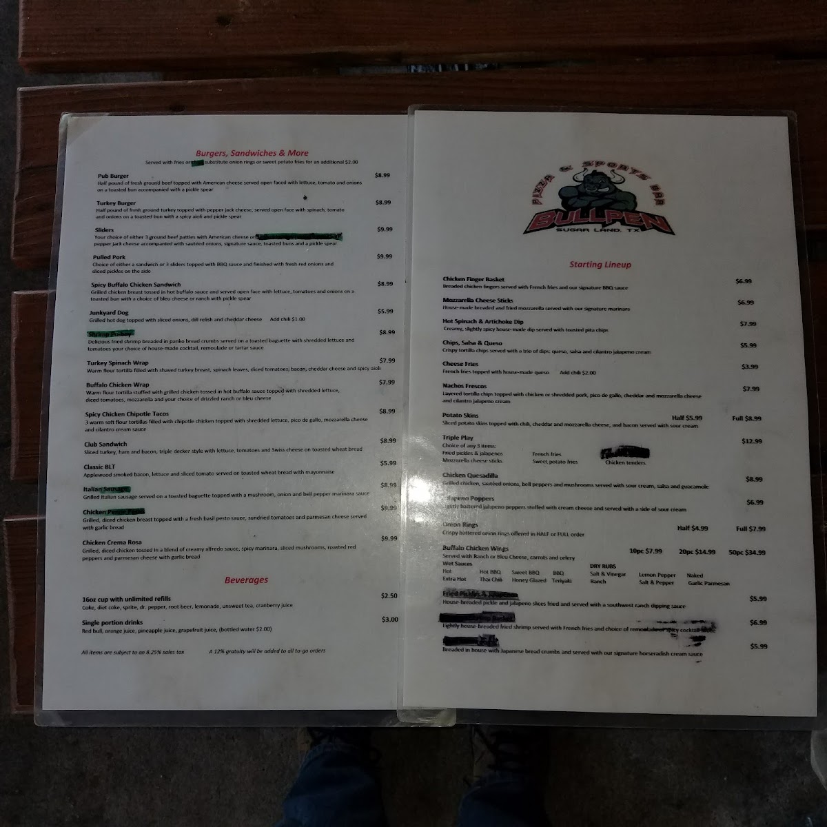 Menu Bullpen Pizza-2