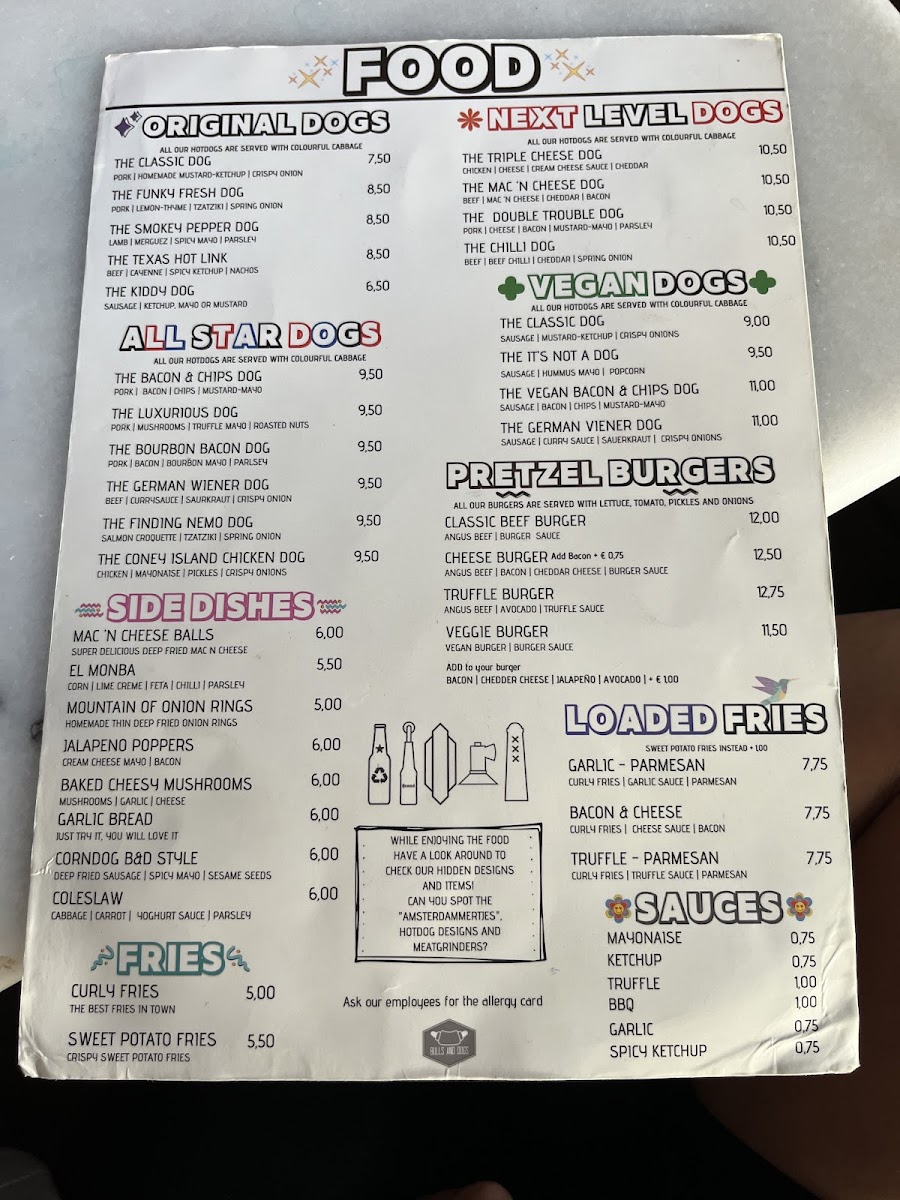 Menu Bulls And Dogs-2