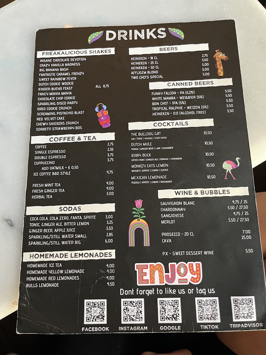 Menu Bulls And Dogs-3