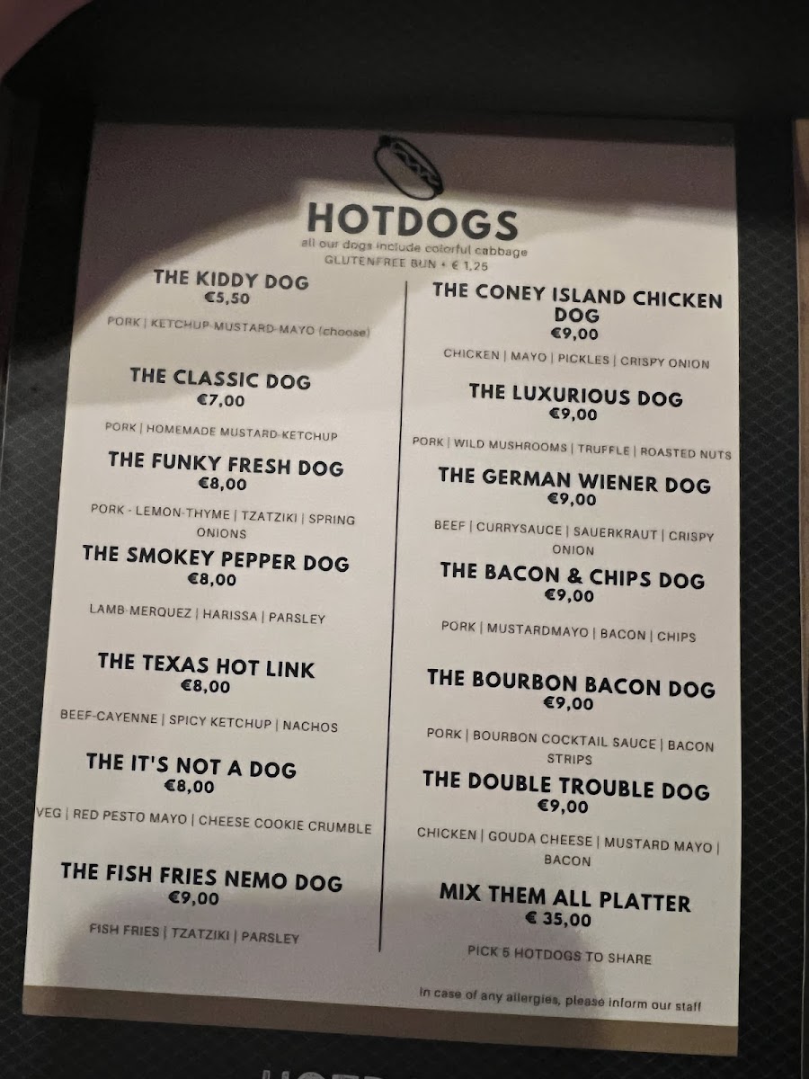 Menu Bulls And Dogs-7