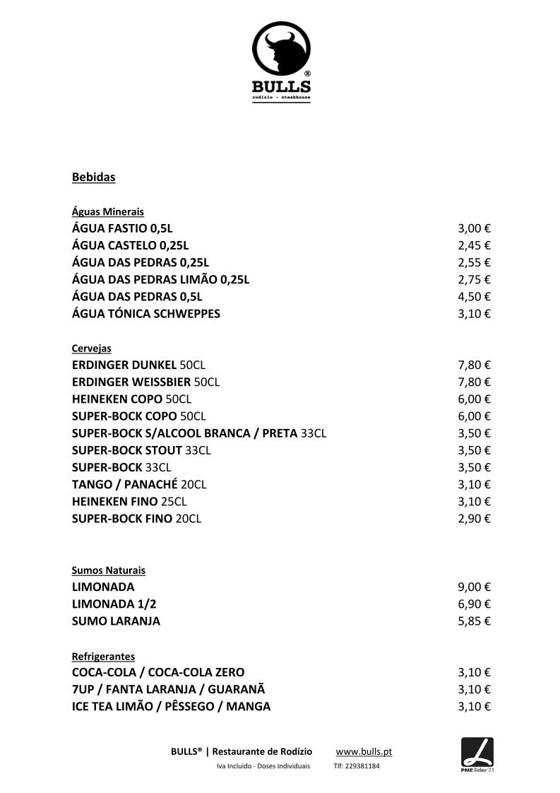 Menu Bulls-1