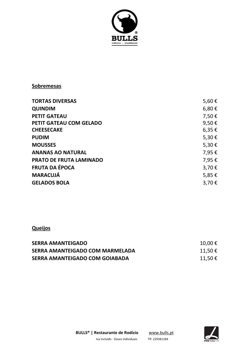 Menu Bulls-4