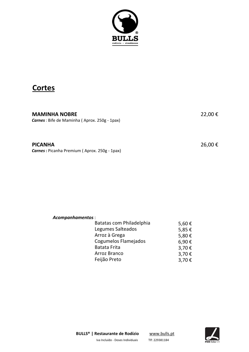 Menu Bulls-6