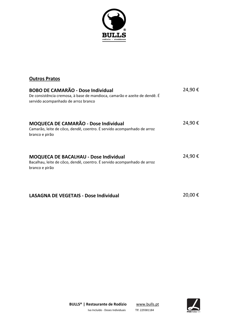 Menu Bulls-7