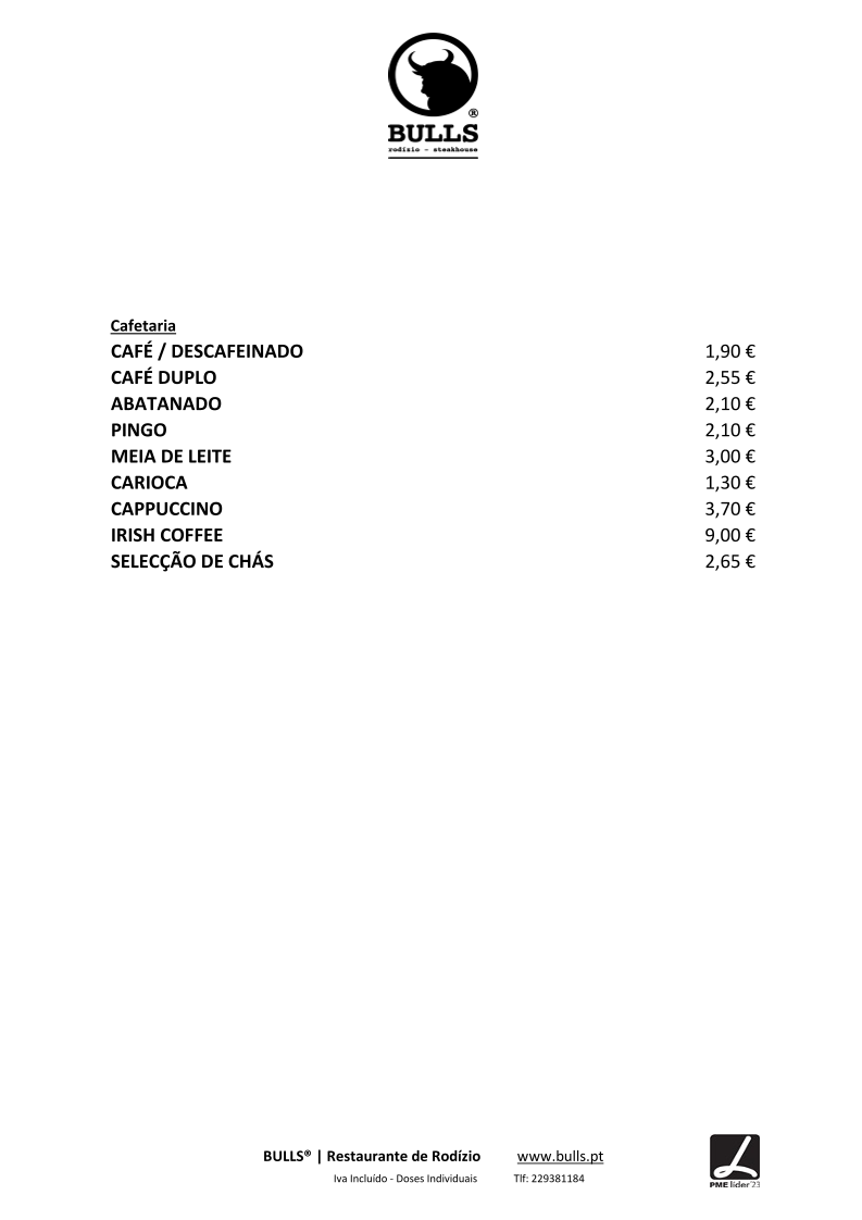 Menu Bulls-9