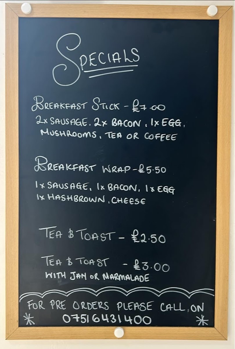 Menu Bun ‘N’ Run In Harwich-4
