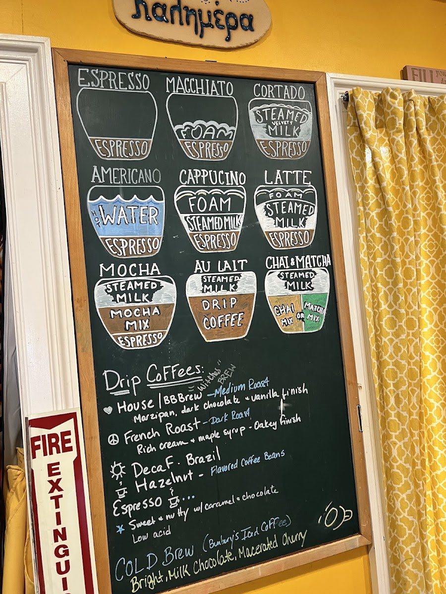 Menu Bunbury's Coffee Shop-5