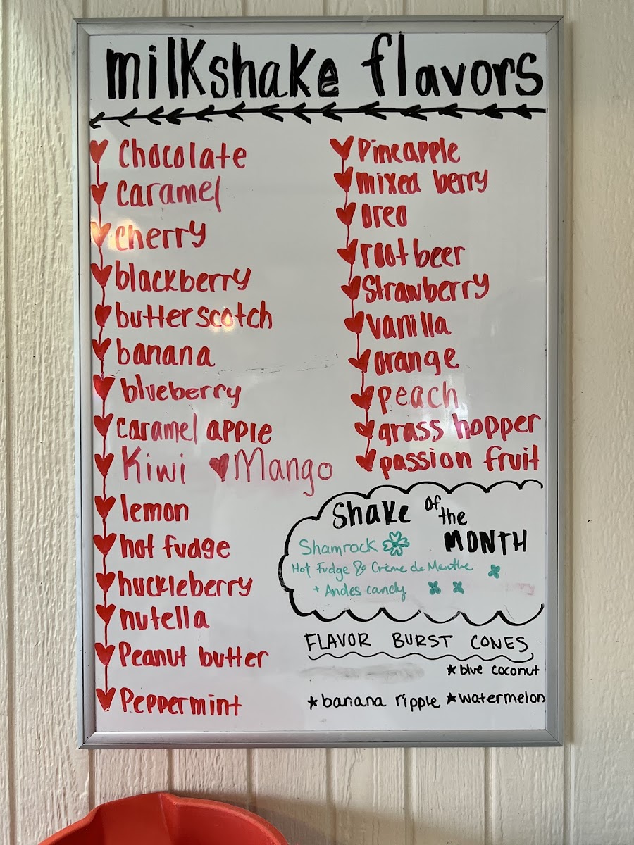 Menu Bundy's Cafe Drive-In-6