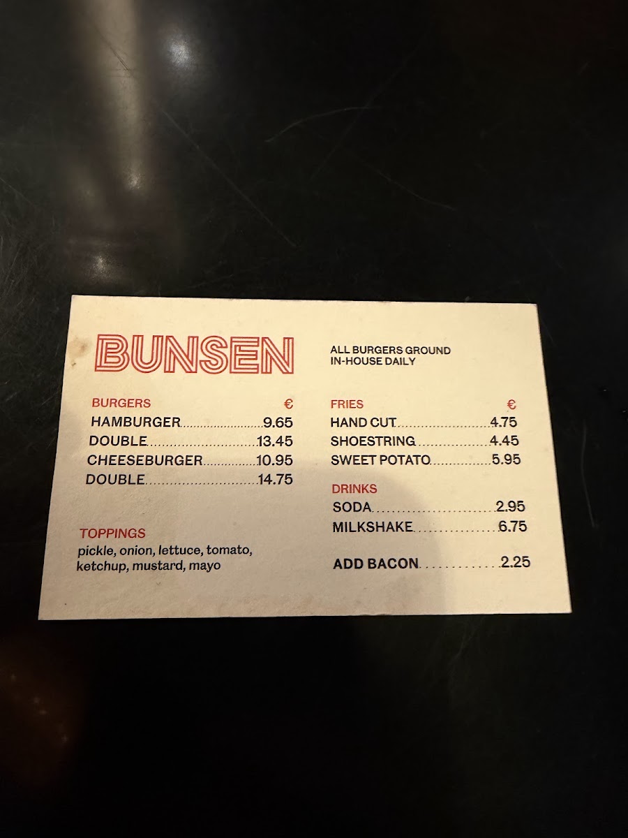 Menu Bunsen Dame Street-3