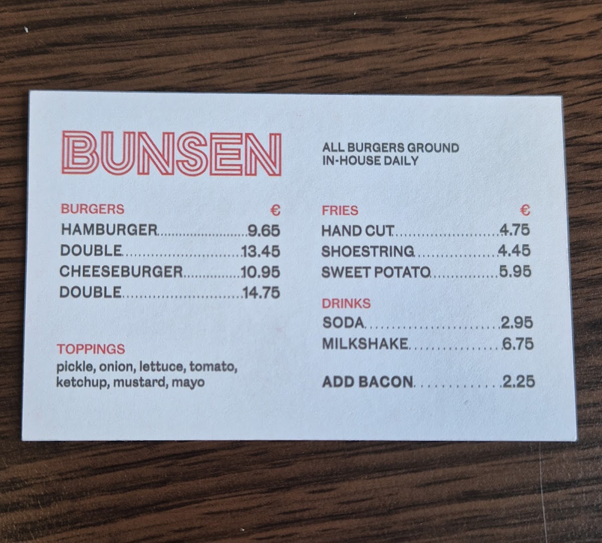 Menu Bunsen Dame Street-8