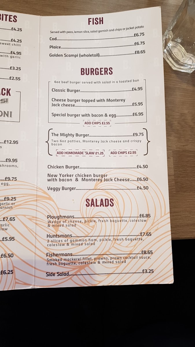 Menu Bunters Cafe & Restaurant-10