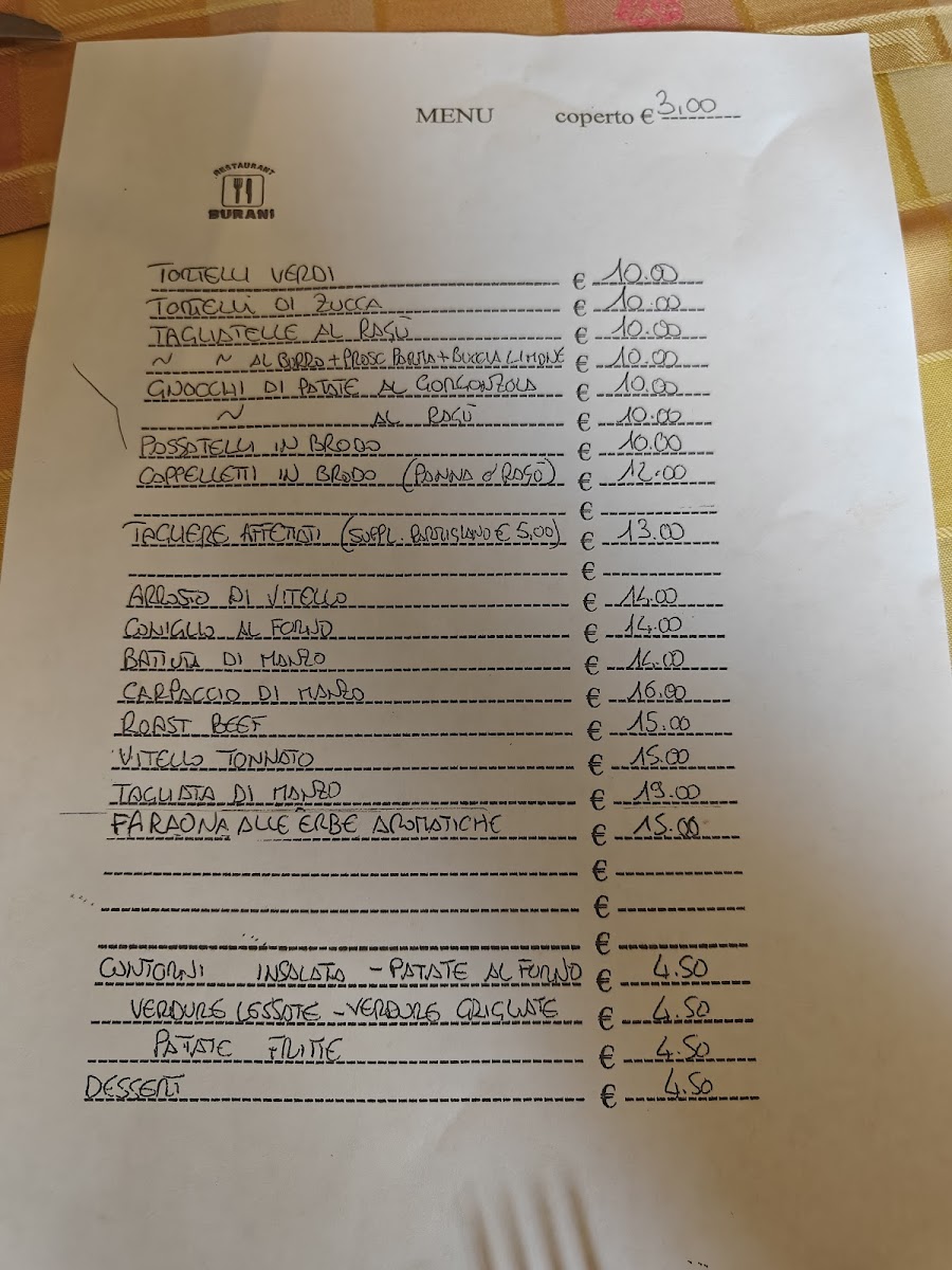 Menu Burani Ristorante Trattoria-3
