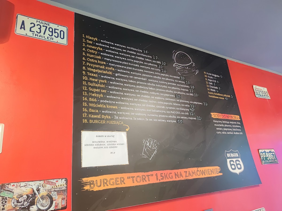 Menu Burger 66-2
