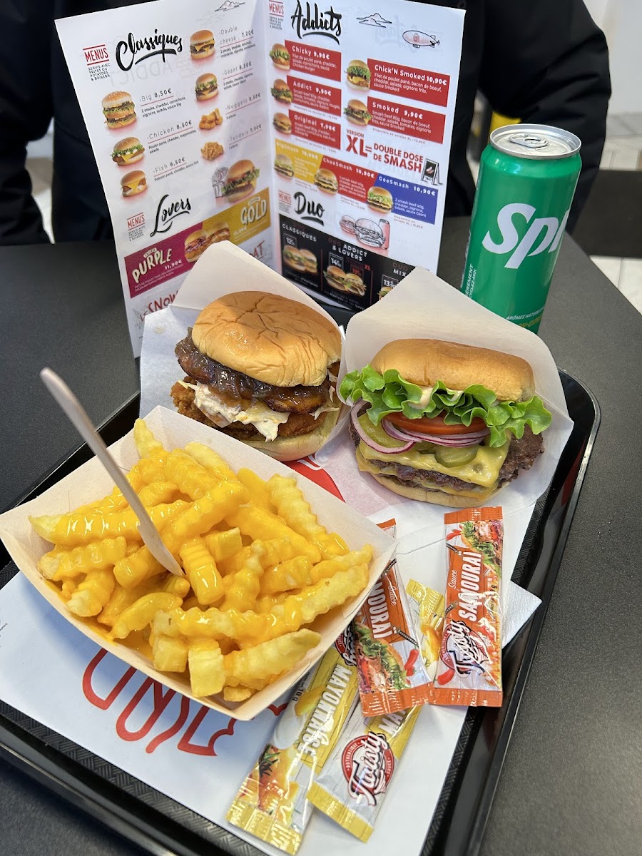 Menu Burger Addict Paris Gare De L’Est-10