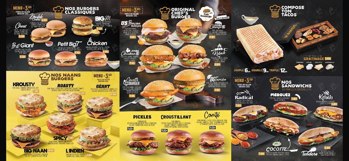 Menu Burger And Grill's-1