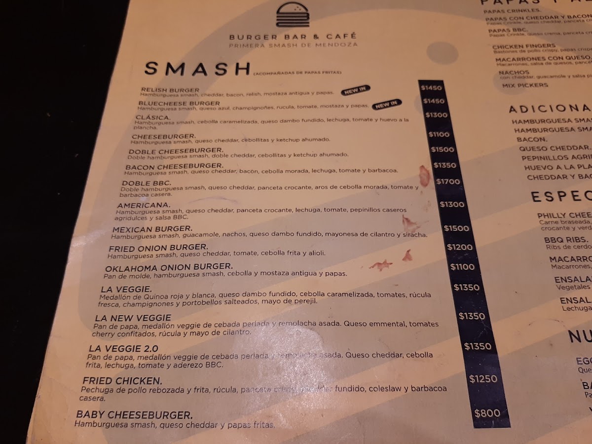 Menu Burger Bar & Café-8