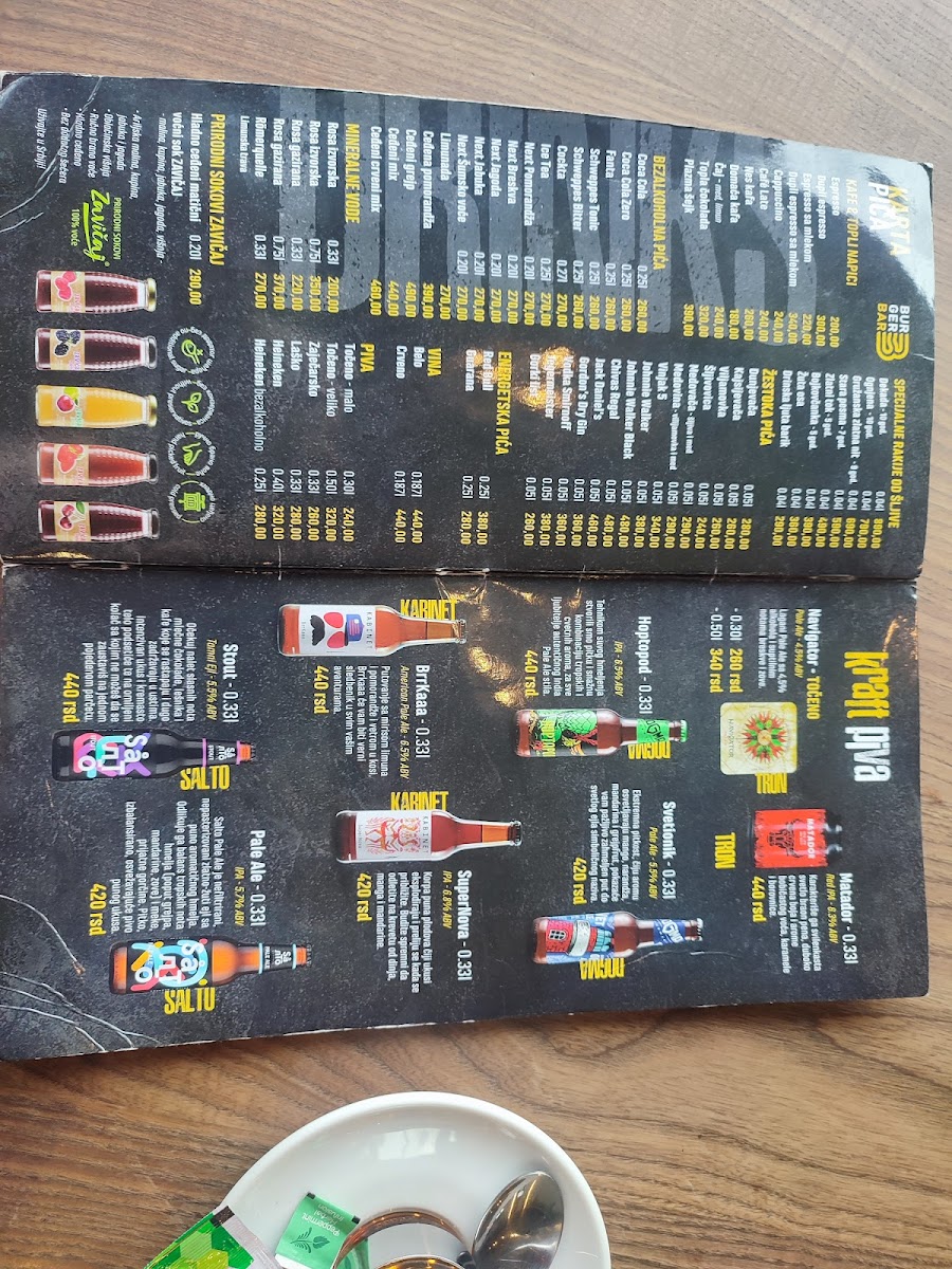 Menu Burger Bar Zemun-1