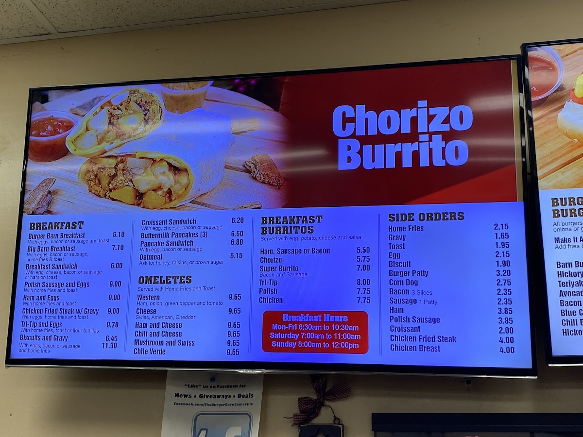 Menu Burger Barn-6